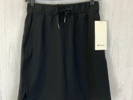 Athletic Skirt By Lululemon In Black, Size: 6 Online now