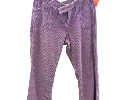 Pants Corduroy By Bdg In Purple, Size: 12 For Discount