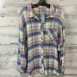 Blouse Long Sleeve By Coldwater Creek In Blue & Pink, Size: 3x Supply