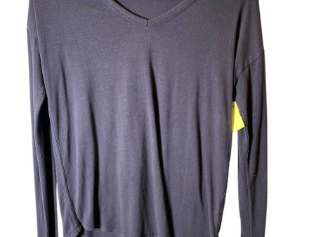 Athletic Top Long Sleeve Crewneck By Athleta In Black, Size: Xxs Online Hot Sale