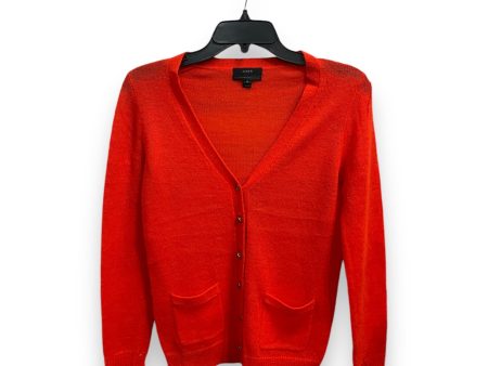 Cardigan By J. Crew In Orange, Size: Xs Supply