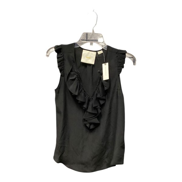 Blouse Sleeveless By Maeve In Black, Size: 0 Sale