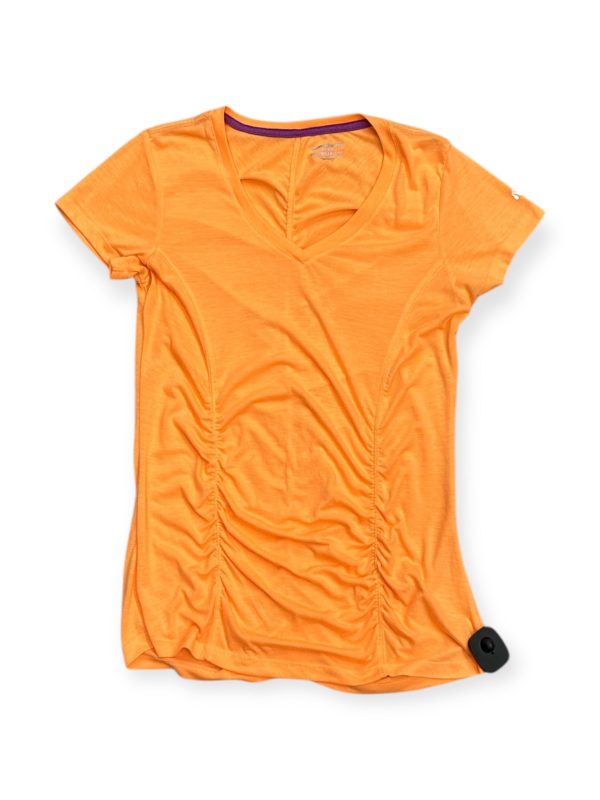 Athletic Top Short Sleeve By Marika In Orange, Size: L Online Sale