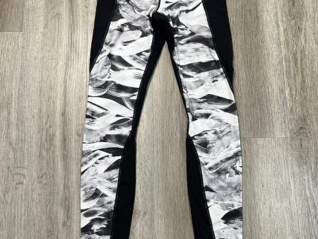 Athletic Leggings By Athleta In Black & White, Size: S Fashion