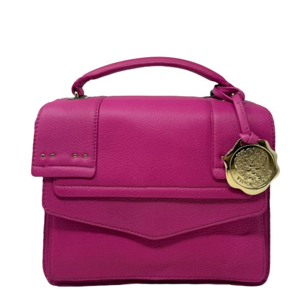 Andrean Crossbody By Vince Camuto In Magenta Magic, Size: Medium For Sale