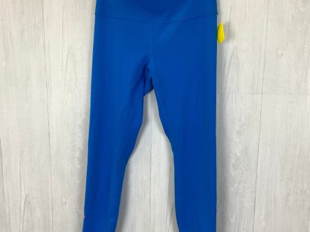 Athletic Leggings By Lululemon In Blue & Pink, Size: 12 Cheap