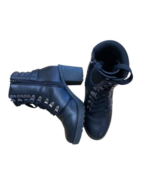 Boots Combat By Clothes Mentor In Black, Size: 6.5 Fashion