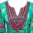 Maddalena Beaded Sequined Floral Tunic By Soft Surroundings In Multi-colored, Size: S on Sale