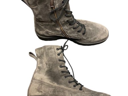 Boots Designer By Paul Green In Grey, Size: 7.5 Cheap