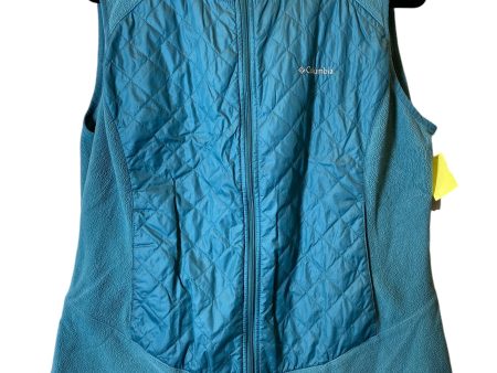 Athletic Jacket By Columbia In Teal, Size: Xl Discount