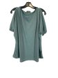 Blouse Short Sleeve By Clothes Mentor In Blue, Size: L Hot on Sale