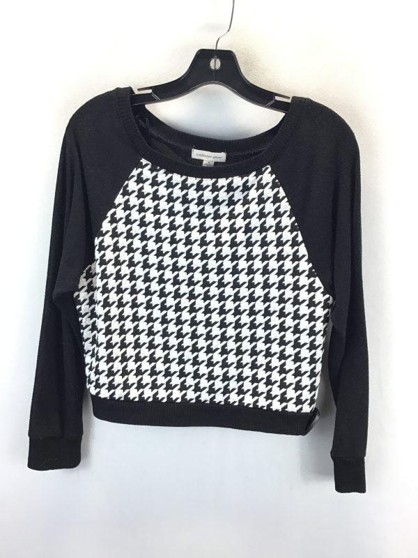 Sweater By Ambiance Apparel In Houndstooth, Size: M Online