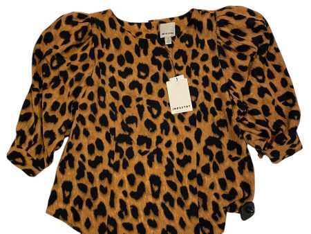 Top 3 4 Sleeve By Industry In Animal Print, Size: 14 For Sale