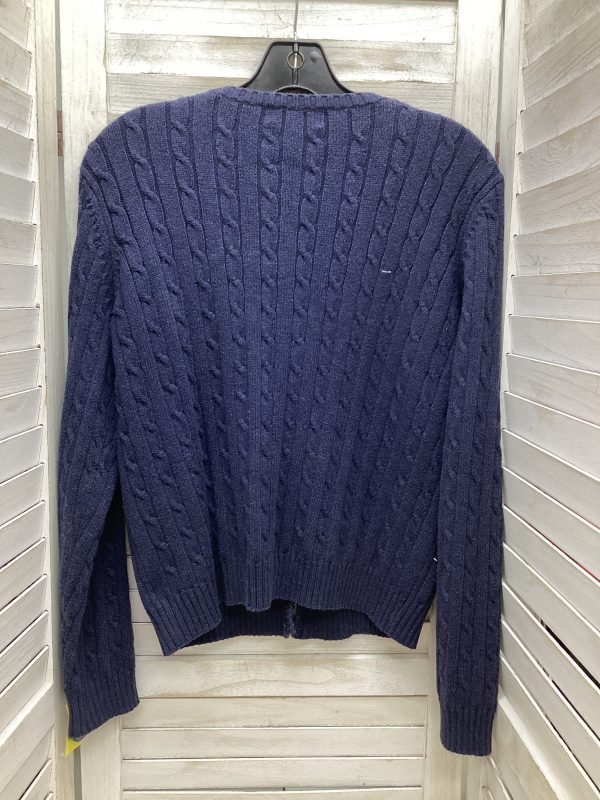 Cardigan By Eddie Bauer In Blue, Size: M Discount