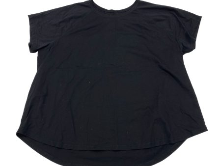 BLACK ATHLETIC TOP SS by TEK GEAR Size:3X on Sale