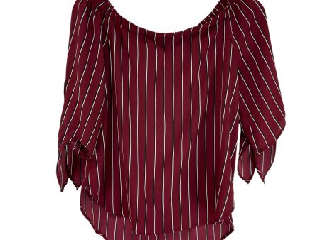 Top 3 4 Sleeve Basic By Staccato In Striped Pattern, Size: S Supply