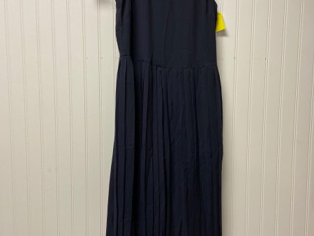 Dress Casual Maxi By Ann Taylor In Navy, Size: S For Cheap