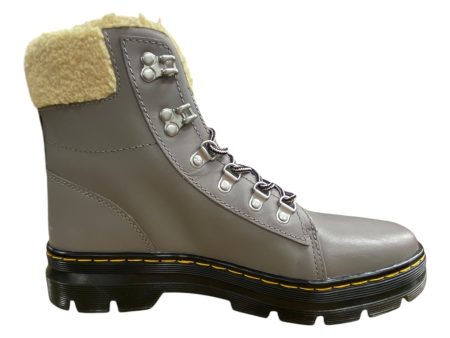 Boots Combat By Dr Martens In Grey, Size: 10 Sale