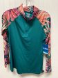 Athletic Top Long Sleeve Collar By Reel Legends In Green, Size: S Online Hot Sale