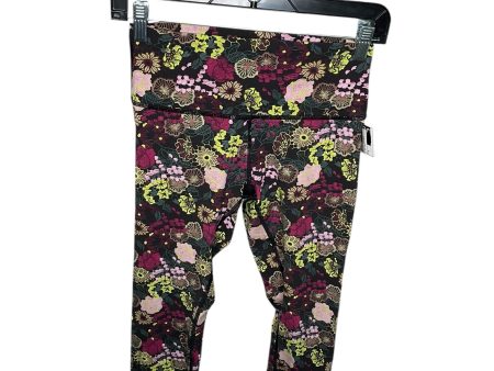 Athletic Leggings By Lululemon In Floral Print, Size: 6 Hot on Sale