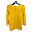 Sweater By Talbots In Yellow, Size: S Sale