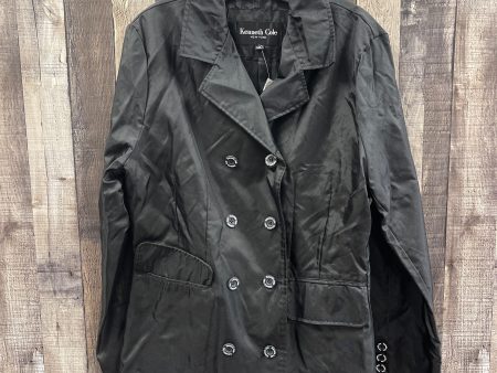 Coat Raincoat By Kenneth Cole In Black, Size: L For Discount