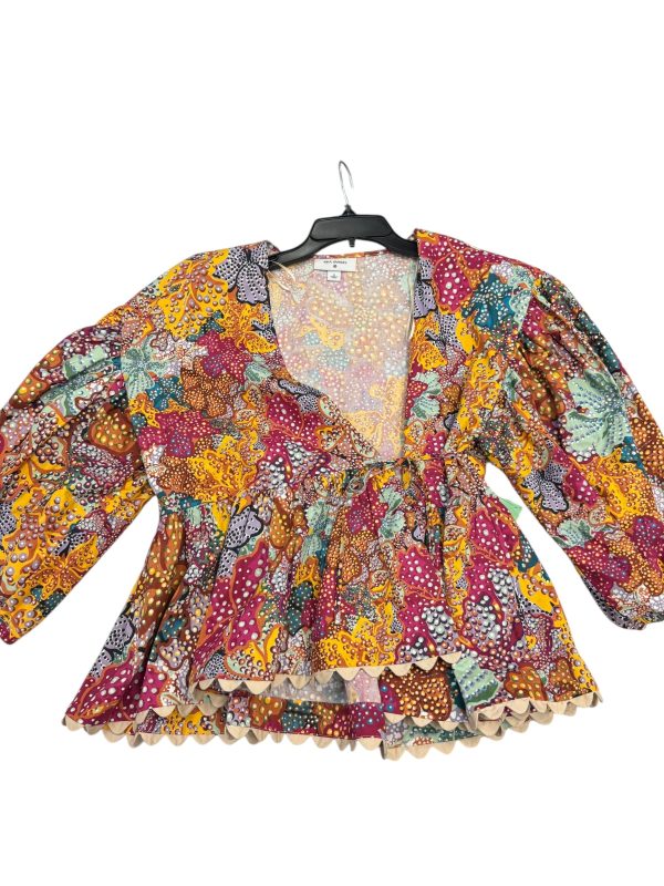 Blouse 3 4 Sleeve By Target-designer In Multi-colored, Size: S Online now