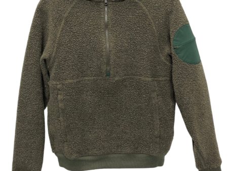 Sweatshirt Hoodie By Outdoor Voices In Green, Size: Xs Online Sale