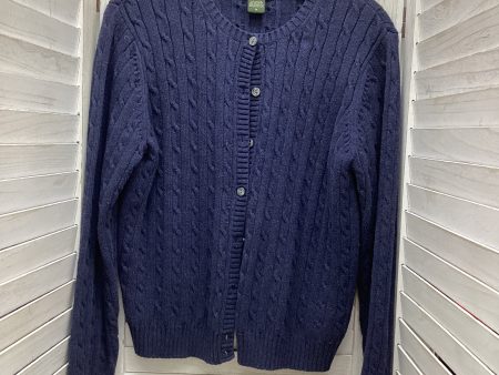 Cardigan By Eddie Bauer In Blue, Size: M Discount