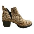 Boots Ankle Heels By Dr Scholls In Animal Print, Size: 10 Online