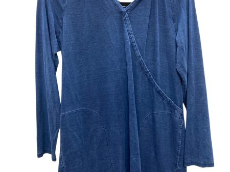 Sweatshirt Hoodie By Pure Jill In Blue, Size: S Fashion