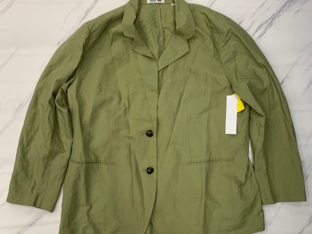 Blazer By Uniqlo In Green, Size: Xxl Fashion