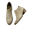 Boots Ankle Heels By Marc Fisher In Beige, Size: 6.5 For Cheap