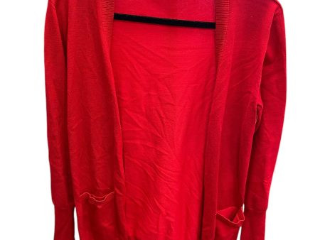 Cardigan By Clothes Mentor In Red, Size: M Online Hot Sale