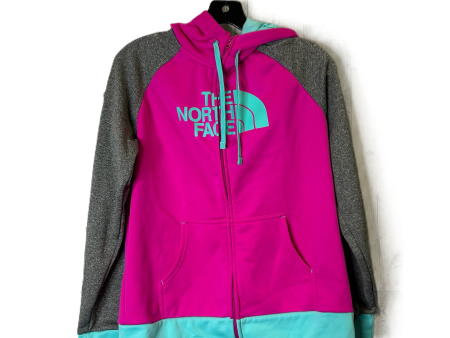 Athletic Jacket By The North Face In Pink, Size: M Sale