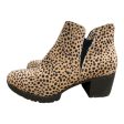 Boots Ankle Heels By Dr Scholls In Animal Print, Size: 10 Online