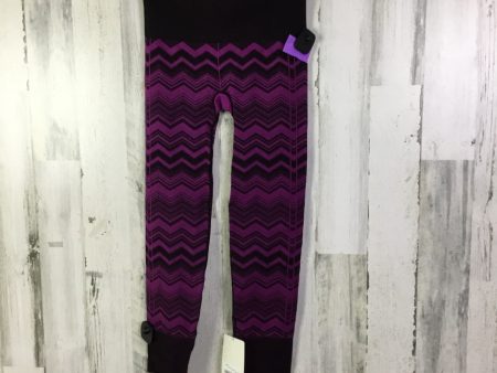 Athletic Leggings By Lululemon In Purple, Size: 6 For Sale