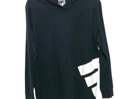 Athletic Top Long Sleeve Hoodie By Adidas In Black, Size: Xl Online Sale