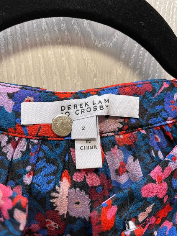 Blouse Designer By Derek Lam In Floral Print, Size: Xs Supply