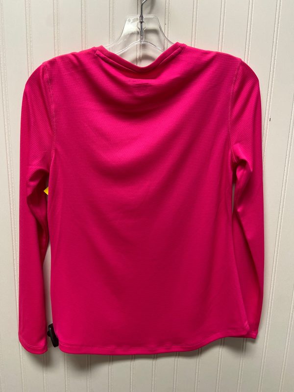 Athletic Top Long Sleeve Crewneck By Reel Legends In Pink, Size: Xs For Cheap