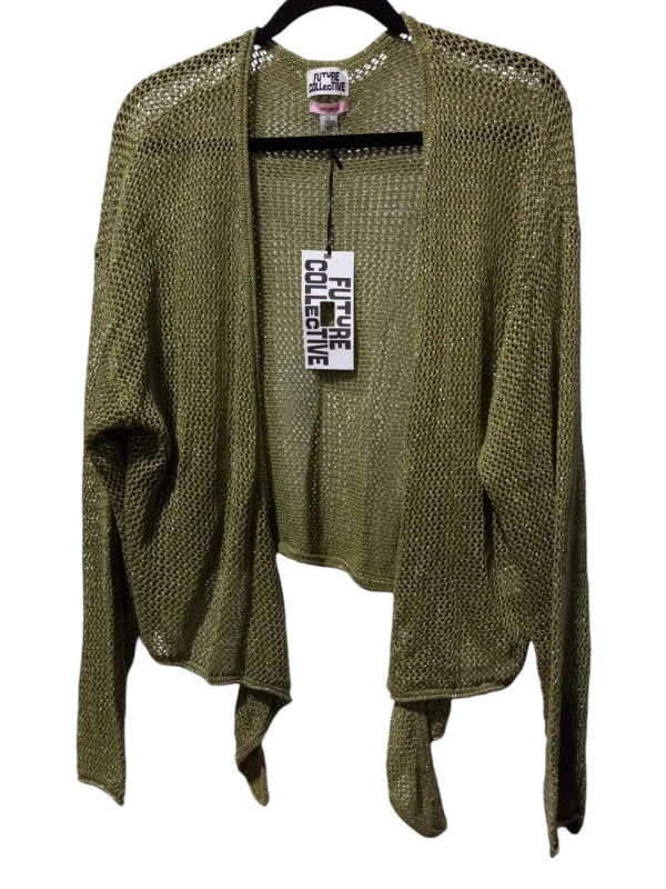 Cardigan By Noelle In Green, Size: 2x Online Sale