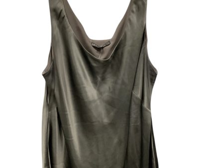 Blouse Sleeveless By Lafayette 148 In Green, Size: 18 Hot on Sale