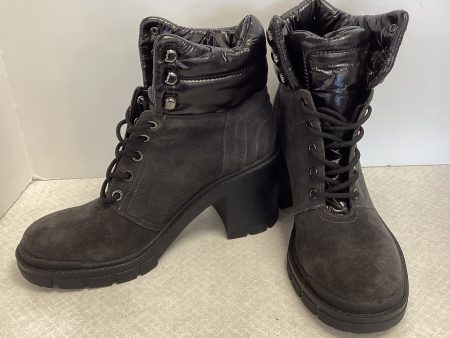 Boots Combat By Marc Fisher In Grey, Size: 8.5 Cheap