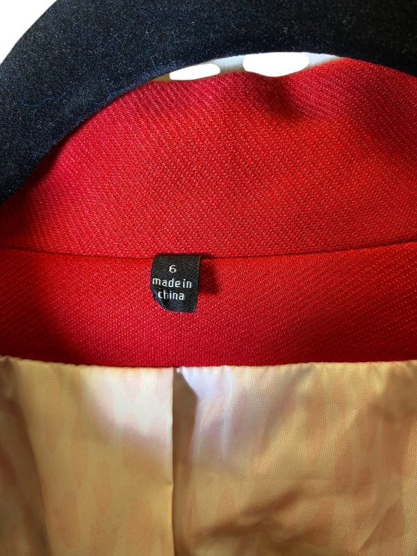 Blazer By Clothes Mentor In Red, Size: S on Sale