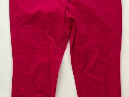 Pants Corduroy By Talbots O In Pink, Size: 14p For Cheap