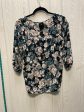 Blouse 3 4 Sleeve By Lc Lauren Conrad In Floral Print, Size: S Sale