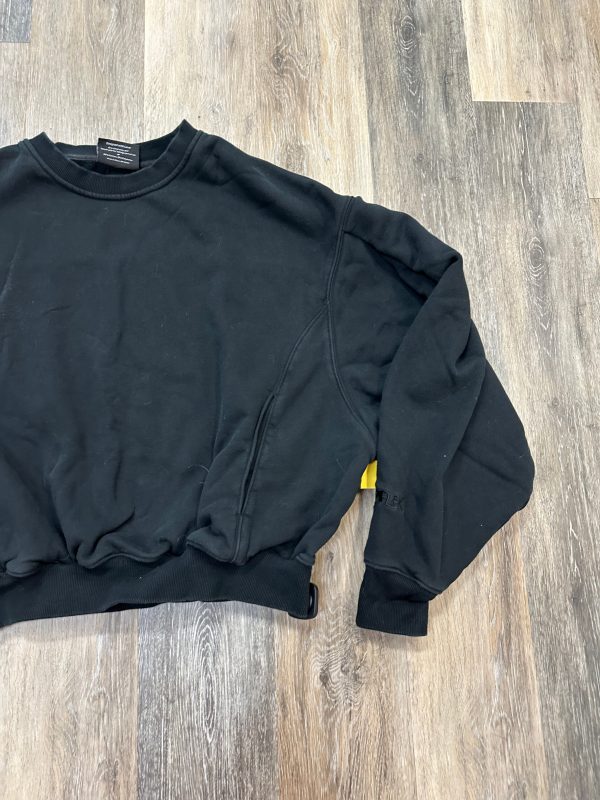 Sweatshirt Crewneck By Popflex In Black, Size: S on Sale