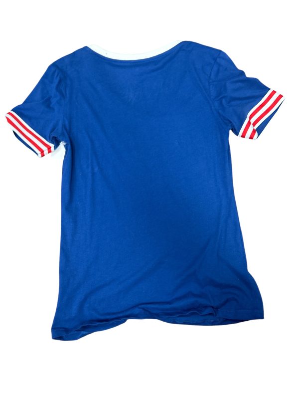 Athletic Top Short Sleeve By Clothes Mentor In Blue, Size: M For Sale