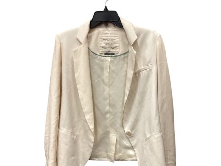 Blazer By Anthropologie In Tan, Size: 6 Fashion