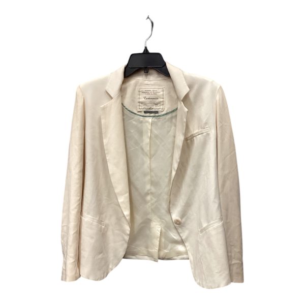 Blazer By Anthropologie In Tan, Size: 6 Fashion